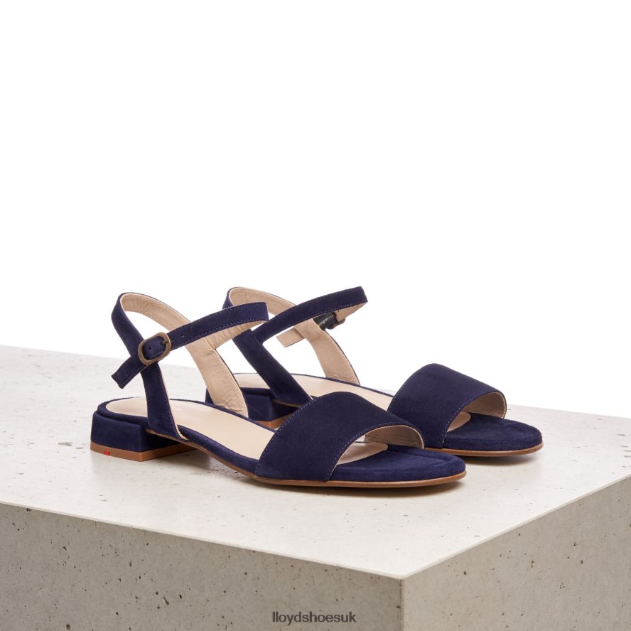LLOYD Women SUEDE SANDALE H4BXXT1164 Shoes blue