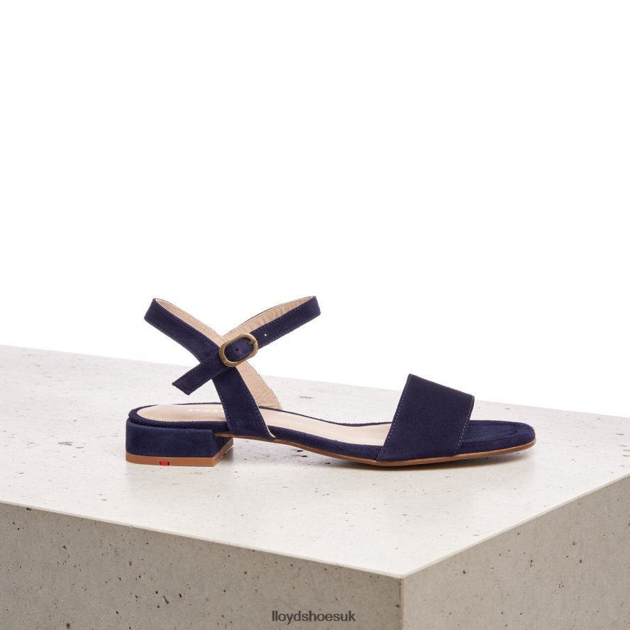 LLOYD Women SUEDE SANDALE H4BXXT1164 Shoes blue
