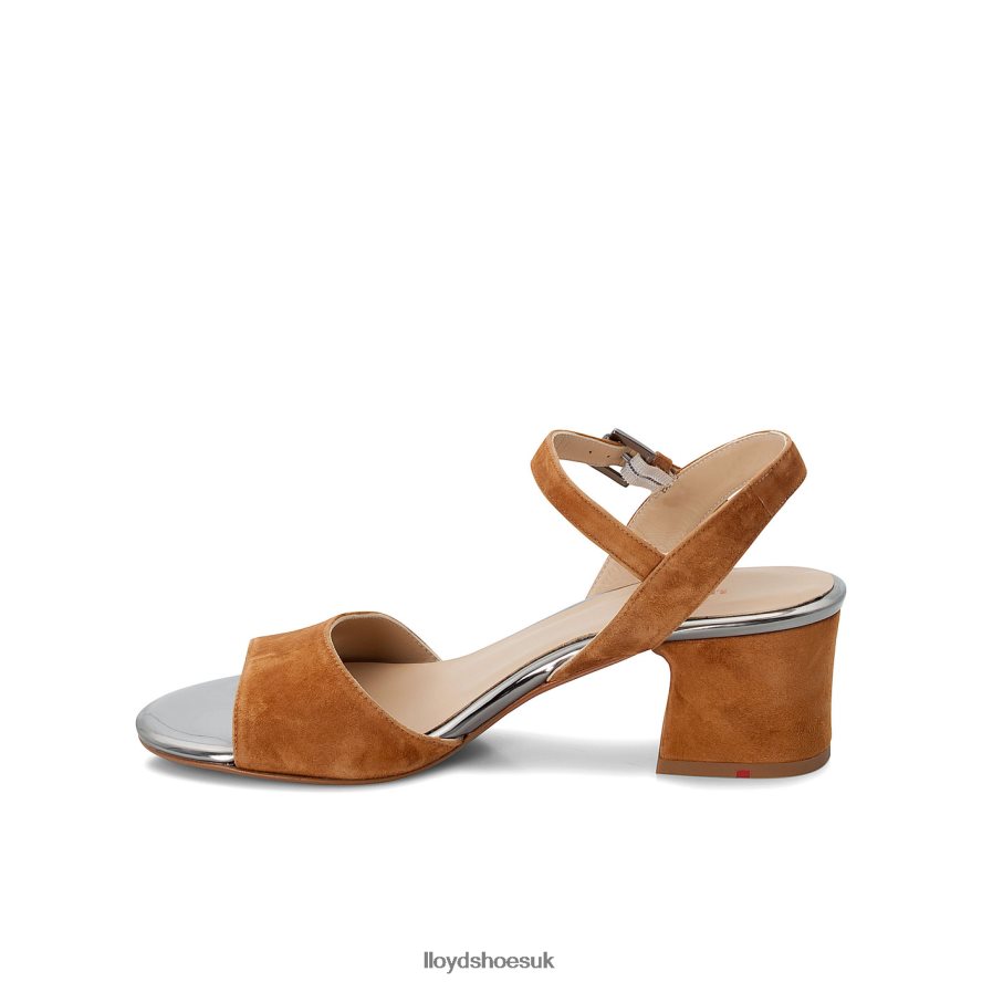 LLOYD Women SUEDE SANDALE H4BXXT1174 Shoes brown