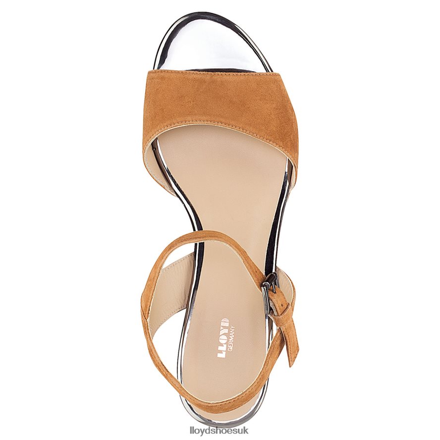 LLOYD Women SUEDE SANDALE H4BXXT1174 Shoes brown