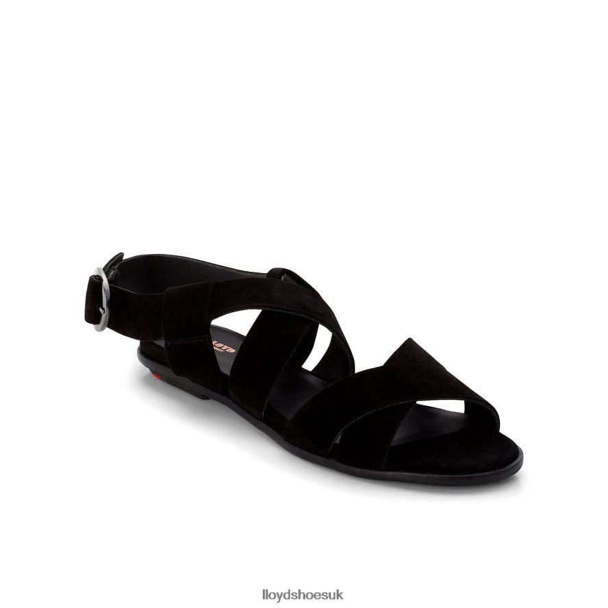 LLOYD Women SUEDE SANDALE H4BXXT1239 Shoes black