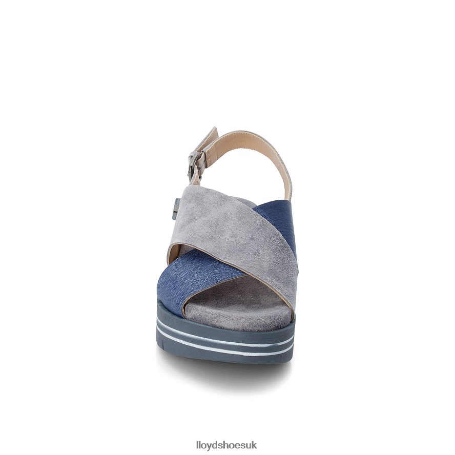LLOYD Women SUEDE SANDALE H4BXXT1251 Shoes blue