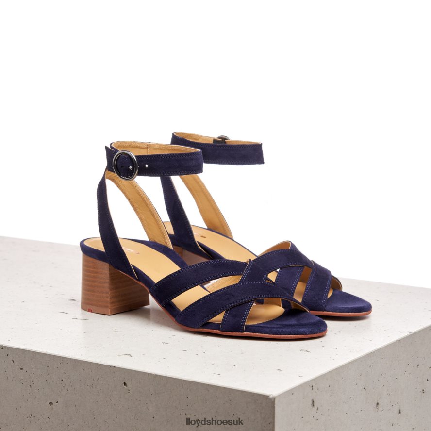 LLOYD Women SUEDE SURFACE SANDALE H4BXXT1159 Shoes blue
