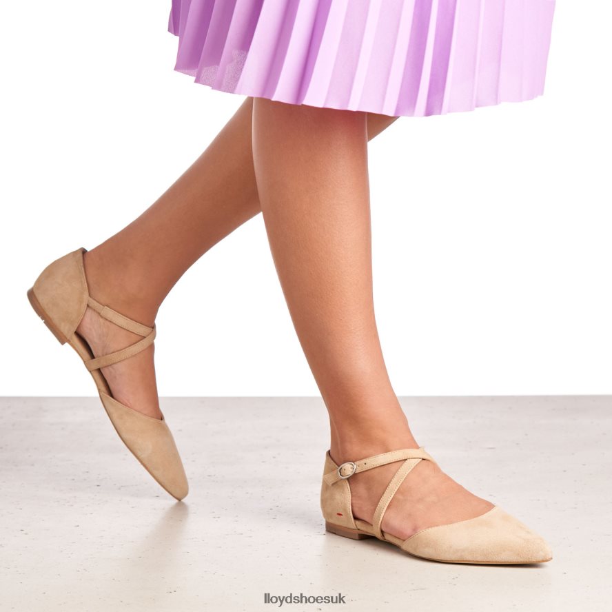 LLOYD Women SUEDE SURFACE SANDALE H4BXXT1165 Shoes beige