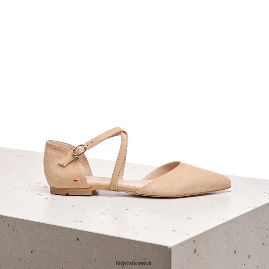 LLOYD Women SUEDE SURFACE SANDALE H4BXXT1165 Shoes beige
