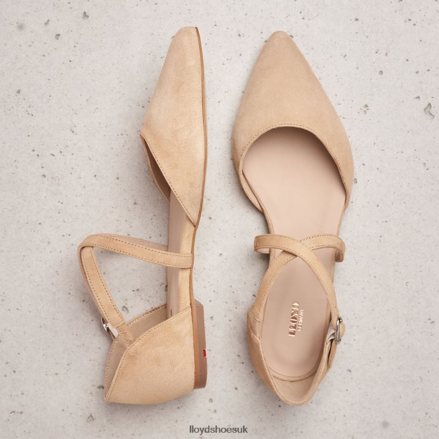 LLOYD Women SUEDE SURFACE SANDALE H4BXXT1165 Shoes beige