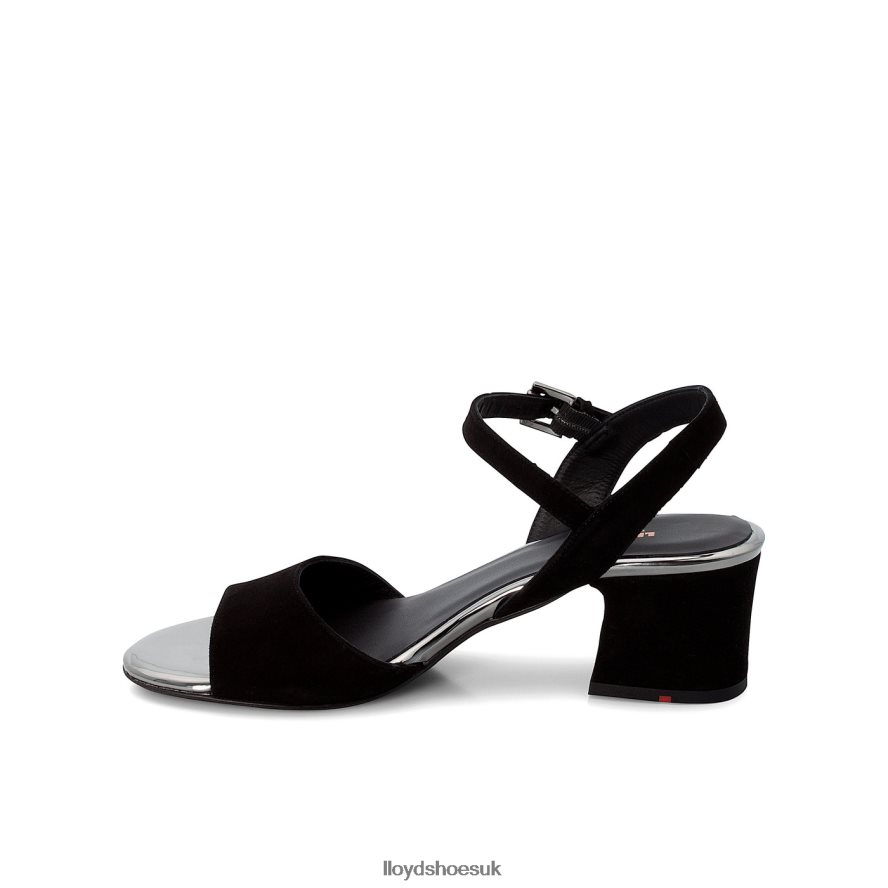 LLOYD Women SUEDE SURFACE SANDALE H4BXXT1173 Shoes black