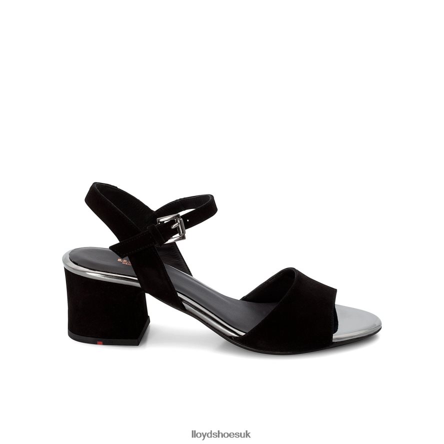 LLOYD Women SUEDE SURFACE SANDALE H4BXXT1173 Shoes black