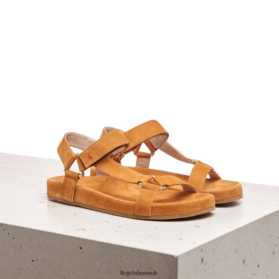 LLOYD Women SUEDE SURFACE SANDALE H4BXXT1228 Shoes brown