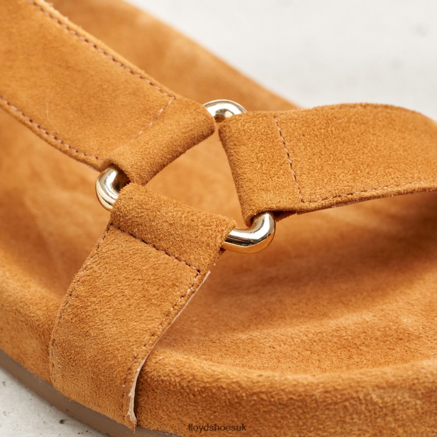 LLOYD Women SUEDE SURFACE SANDALE H4BXXT1228 Shoes brown
