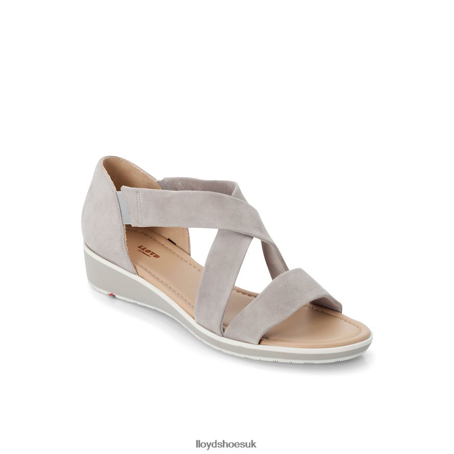 LLOYD Women SUEDE SURFACE SANDALE H4BXXT1247 Shoes grey