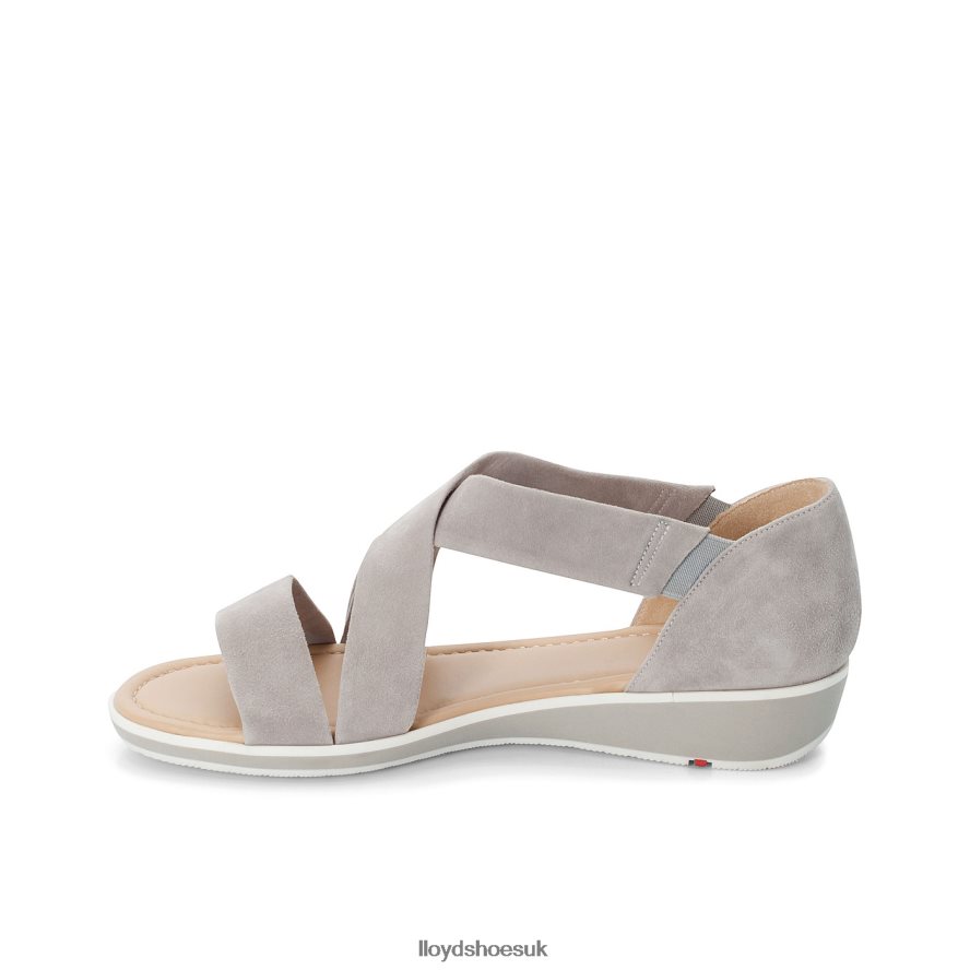 LLOYD Women SUEDE SURFACE SANDALE H4BXXT1247 Shoes grey