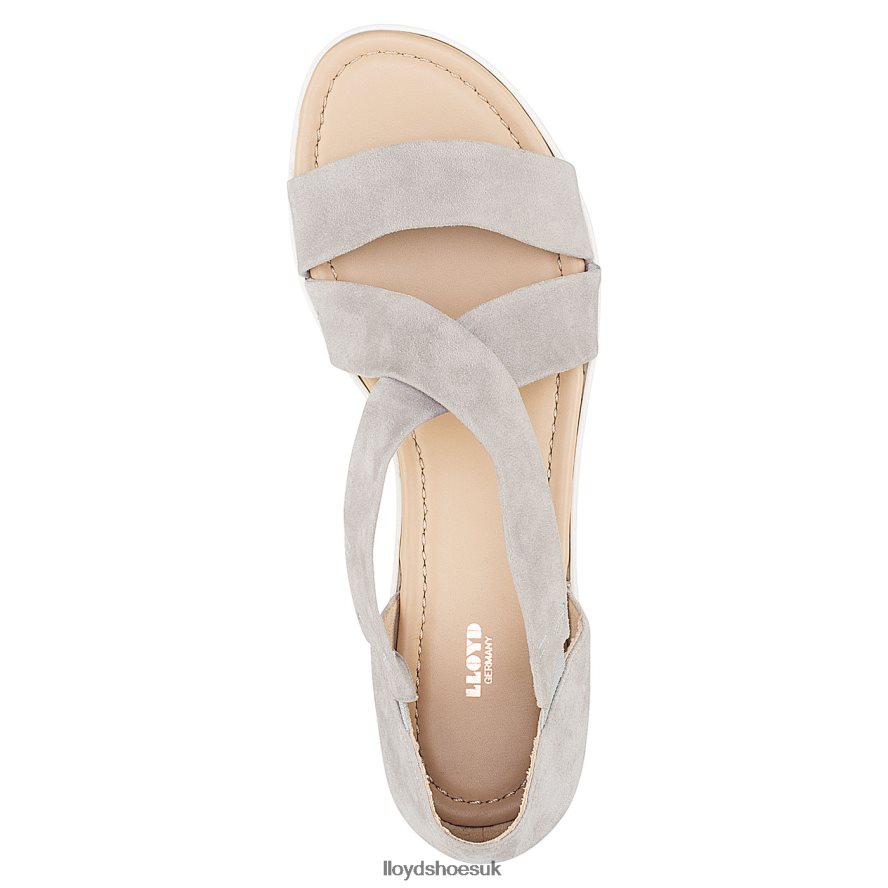 LLOYD Women SUEDE SURFACE SANDALE H4BXXT1247 Shoes grey