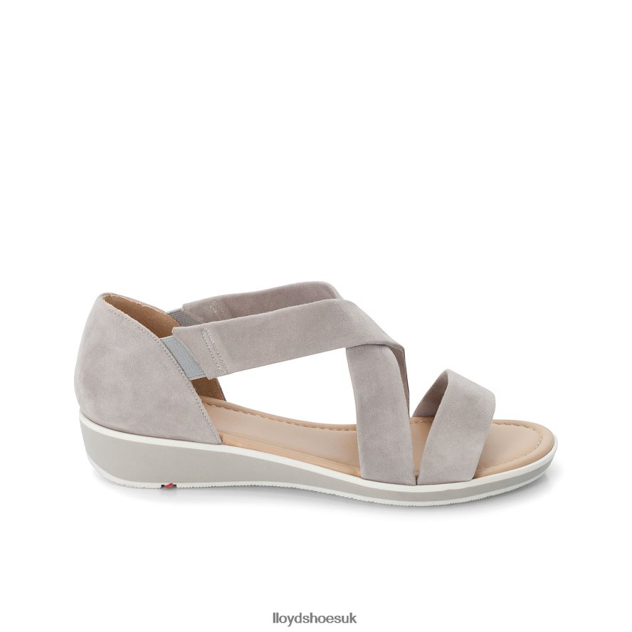 LLOYD Women SUEDE SURFACE SANDALE H4BXXT1247 Shoes grey