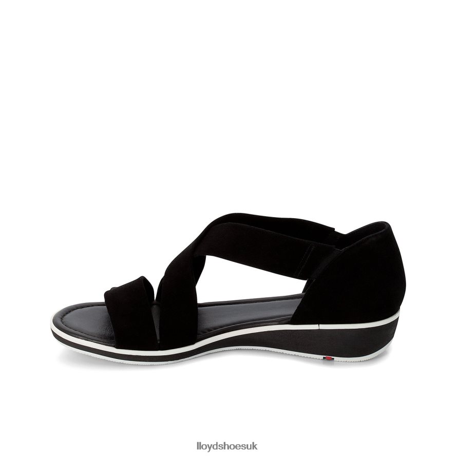 LLOYD Women SUEDE SURFACE SANDALE H4BXXT1248 Shoes black