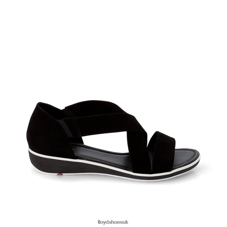 LLOYD Women SUEDE SURFACE SANDALE H4BXXT1248 Shoes black