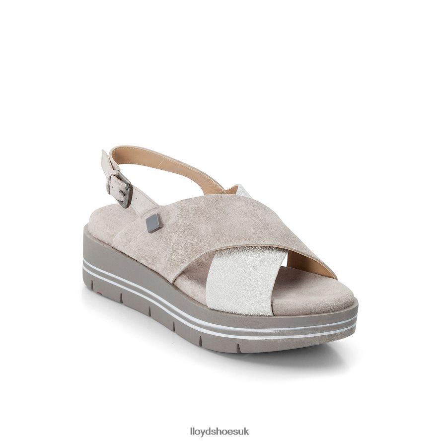 LLOYD Women SUEDE SURFACE SANDALE H4BXXT1252 Shoes grey