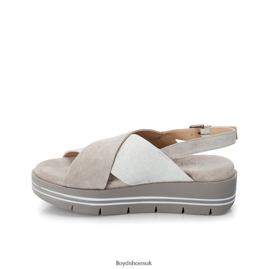 LLOYD Women SUEDE SURFACE SANDALE H4BXXT1252 Shoes grey