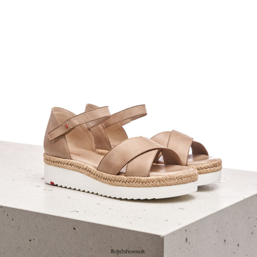 LLOYD Women WEDGE SANDALE H4BXXT1229 Shoes beige