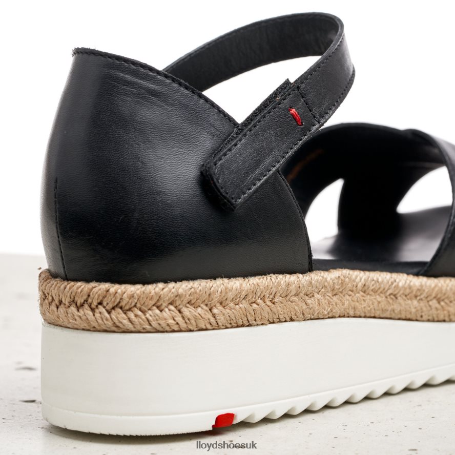 LLOYD Women WEDGE SANDALE H4BXXT1242 Shoes black