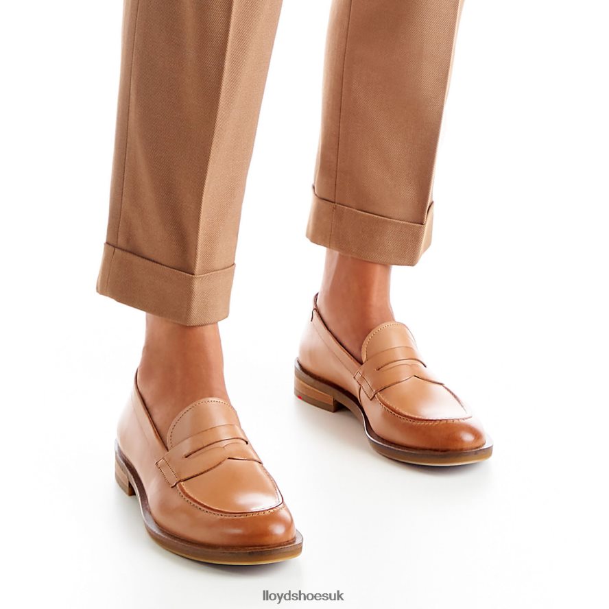 LLOYD Women LEATHER SLIPPER H4BXXT1077 Shoes brown