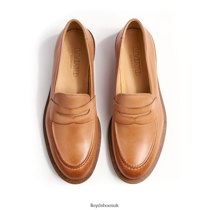 LLOYD Women LEATHER SLIPPER H4BXXT1077 Shoes brown