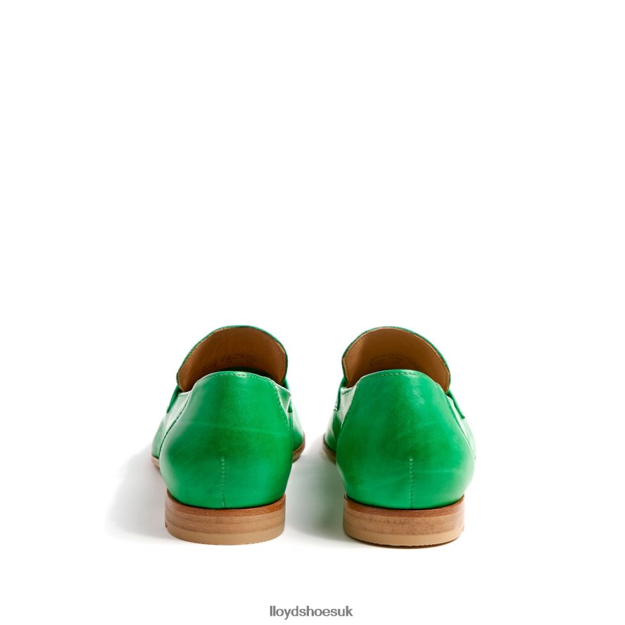 LLOYD Women LEATHER SLIPPER H4BXXT1120 Shoes green
