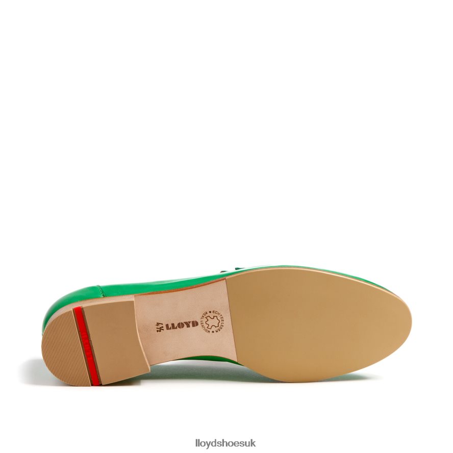 LLOYD Women LEATHER SLIPPER H4BXXT1120 Shoes green