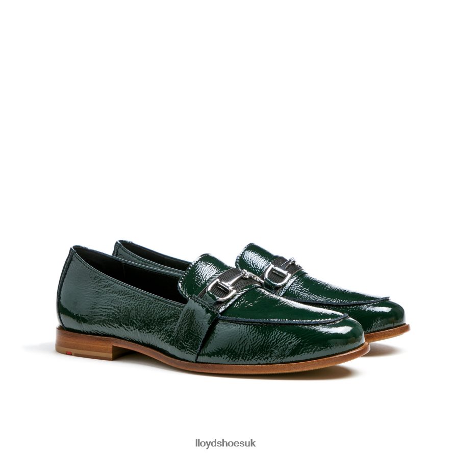 LLOYD Women LEATHER SLIP ON SLIPPER H4BXXT1112 Shoes green