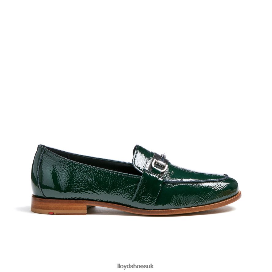 LLOYD Women LEATHER SLIP ON SLIPPER H4BXXT1112 Shoes green