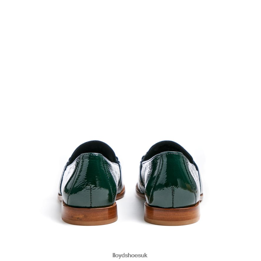 LLOYD Women LEATHER SLIP ON SLIPPER H4BXXT1112 Shoes green