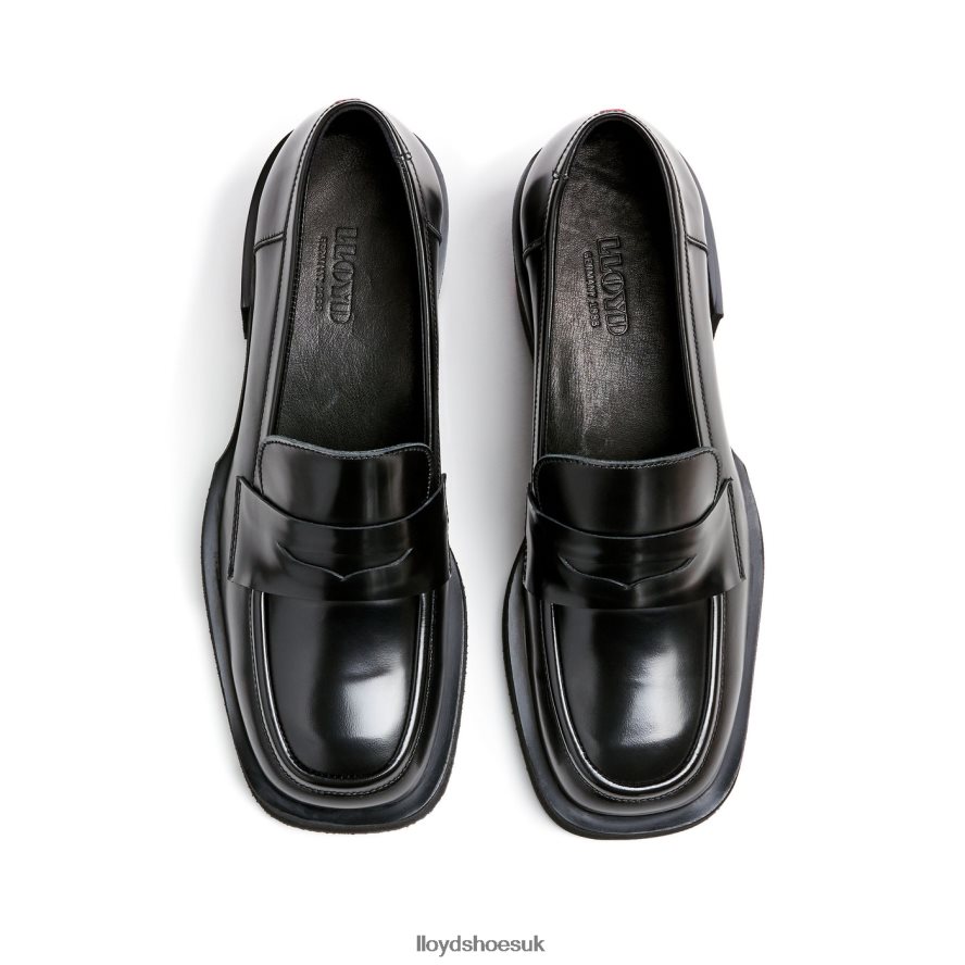 LLOYD Women LEATHER SLIP ON SLIPPER H4BXXT1113 Shoes black