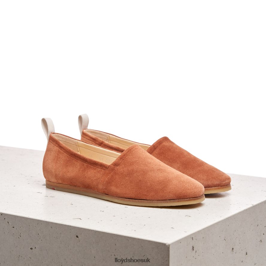 LLOYD Women LEATHER SLIP ON SLIPPER H4BXXT1123 Shoes brown