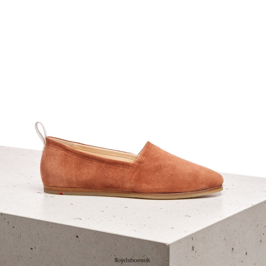 LLOYD Women LEATHER SLIP ON SLIPPER H4BXXT1123 Shoes brown