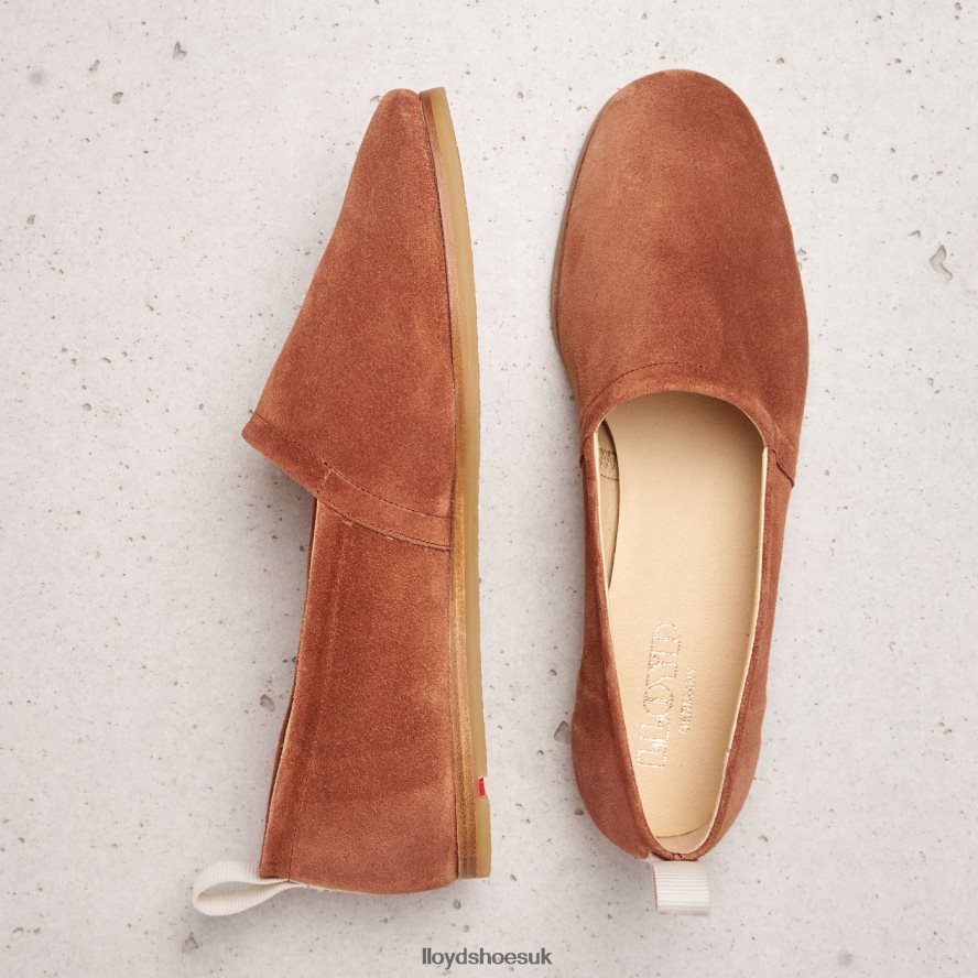 LLOYD Women LEATHER SLIP ON SLIPPER H4BXXT1123 Shoes brown