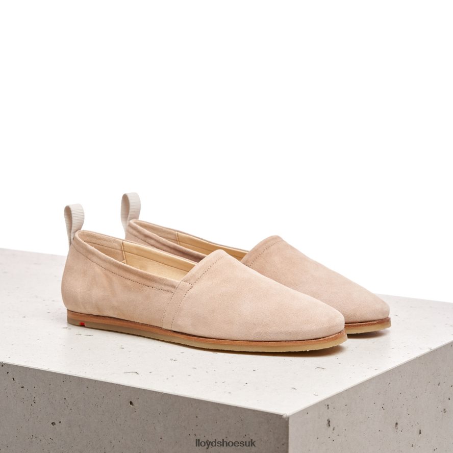 LLOYD Women LEATHER SLIP ON SLIPPER H4BXXT1129 Shoes beige