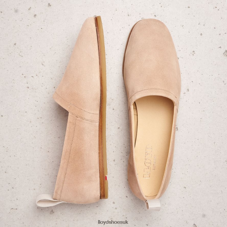 LLOYD Women LEATHER SLIP ON SLIPPER H4BXXT1129 Shoes beige