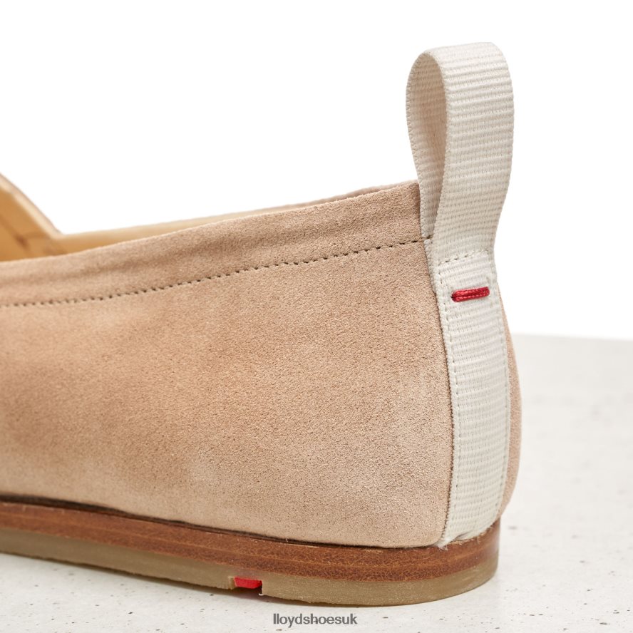 LLOYD Women LEATHER SLIP ON SLIPPER H4BXXT1129 Shoes beige