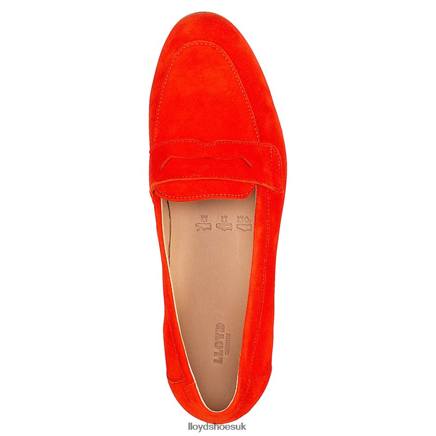 LLOYD Women LOAFER SLIPPER H4BXXT1083 Shoes red