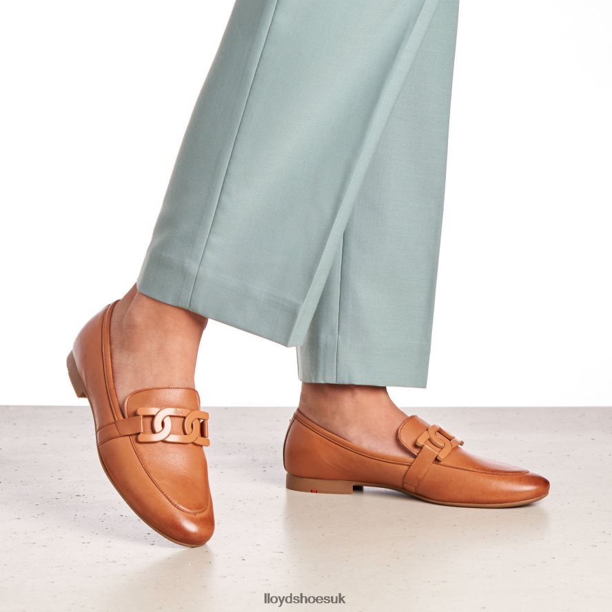 LLOYD Women LOAFER SLIPPER H4BXXT1147 Shoes brown