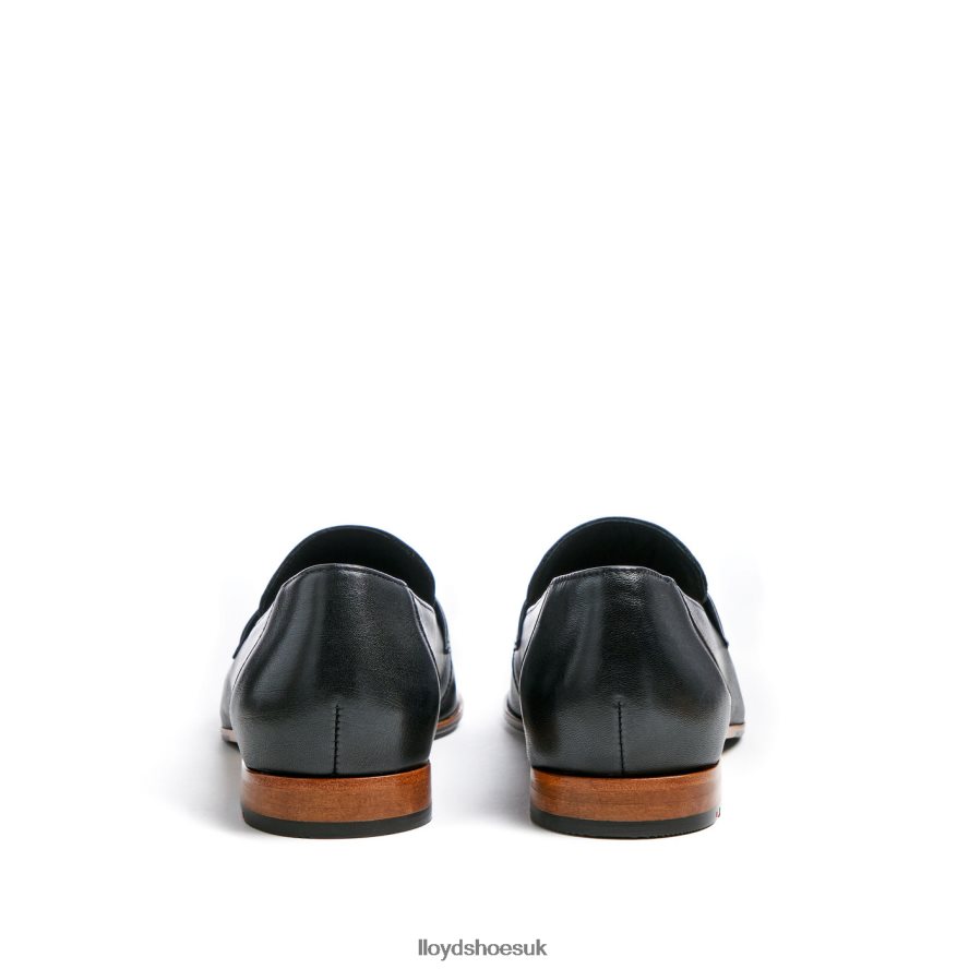 LLOYD Women ROUGH LEATHER SLIP-ON SLIPPER H4BXXT1005 Shoes black