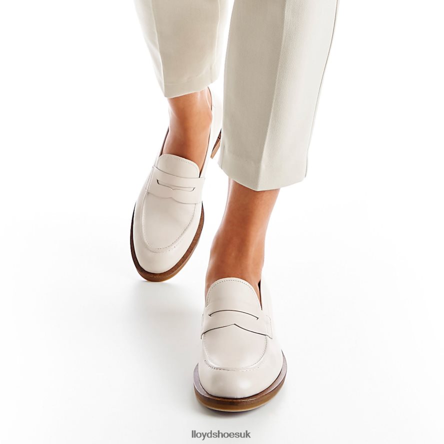 LLOYD Women SLIPPER SHOES H4BXXT1087 Shoes white