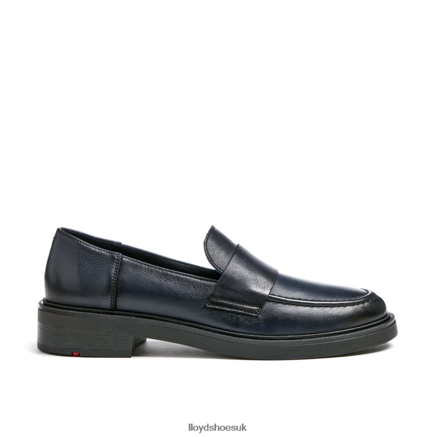 LLOYD Women SLIP ON LEATHER SLIPPER H4BXXT1108 Shoes blue