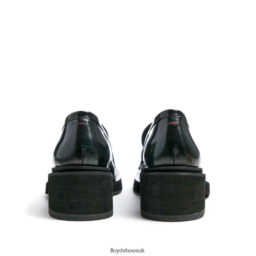 LLOYD Women SLIP ON LEATHER SLIPPER H4BXXT1114 Shoes green