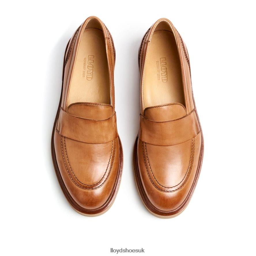 LLOYD Women SLIP ON LEATHER SLIPPER H4BXXT1115 Shoes brown
