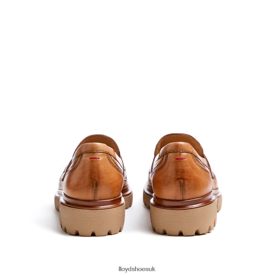 LLOYD Women SLIP ON LEATHER SLIPPER H4BXXT1115 Shoes brown