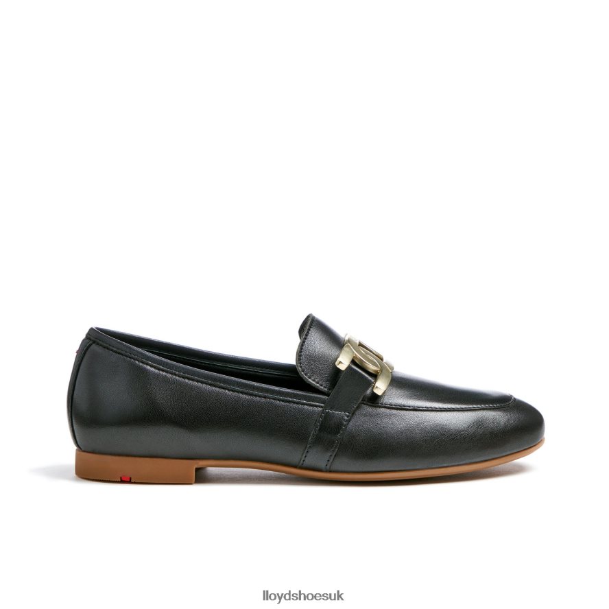 LLOYD Women SMOOTH LEATHER SLIPPER H4BXXT1039 Shoes black
