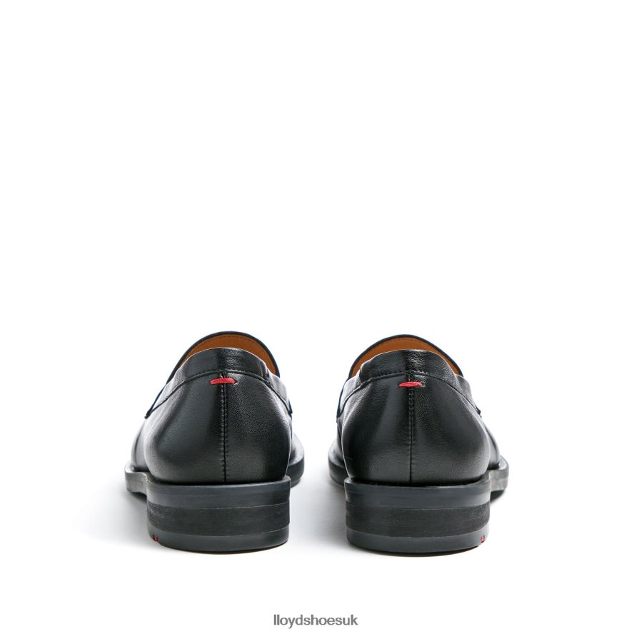 LLOYD Women SMOOTH LEATHER SLIP-ON SLIPPER H4BXXT1025 Shoes black