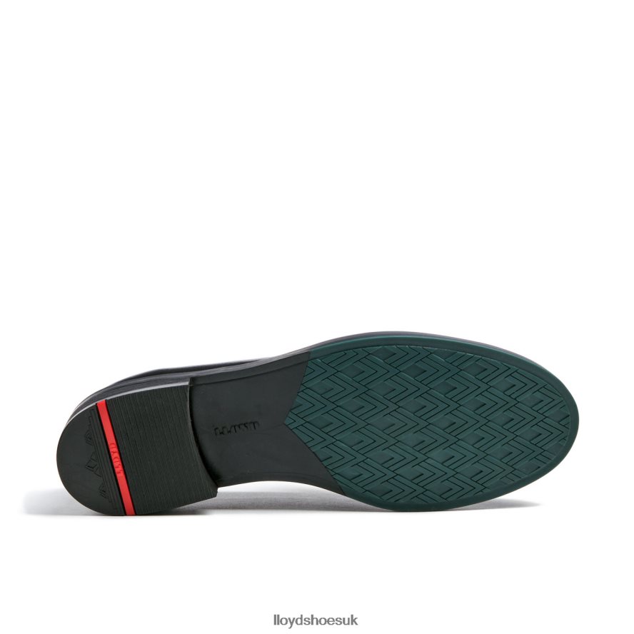 LLOYD Women SMOOTH LEATHER SLIP-ON SLIPPER H4BXXT1025 Shoes black