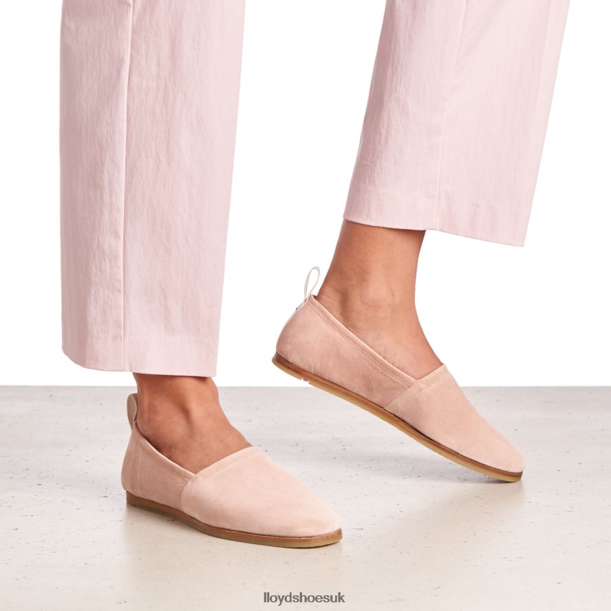 LLOYD Women SUEDE SLIPPER H4BXXT1124 Shoes pink